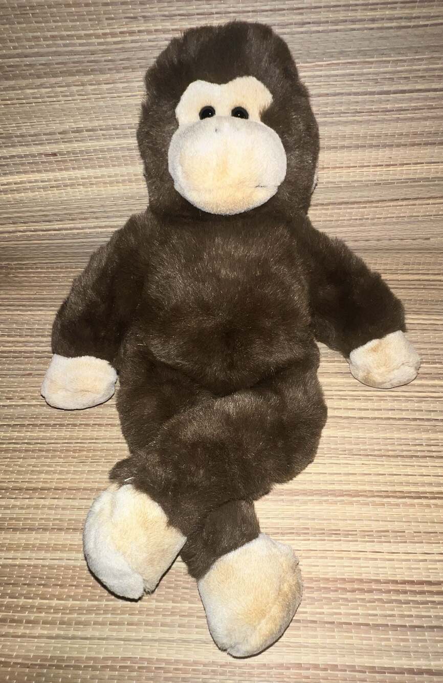 1997 Build-A-Bear Workshop Brown Monkey Plush Stuffed Animal